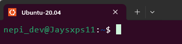 Ubuntu VM terminal